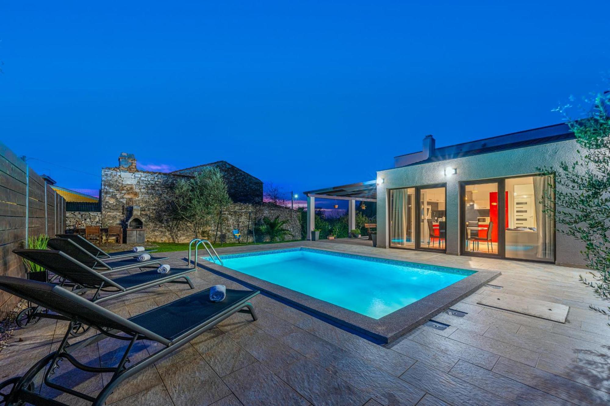 Bobo Family House With Pool Villa Vodnjan Dış mekan fotoğraf